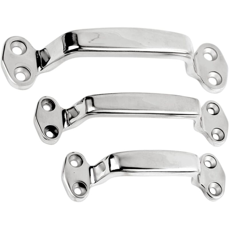 foto del prodotto pezzi in acciaio inox 304 pesante per porta, portello, corrimano, maniglia di sollevamento, maniglia a gancio corrimano per