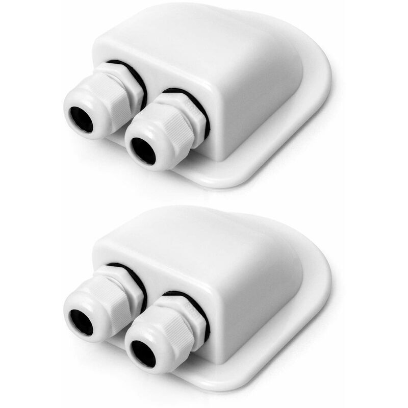 foto del prodotto pezzi ip68 pressacavo per tetto scatola di ingresso cavi impermeabile solare scatola di ingresso cavi doppia resistente alle intemperie, pressacavo