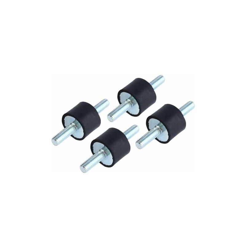 foto del prodotto pezzi m6 supporti antivibrazione in gomma supporto isolatore ammortizzatore pompa compressore aria con viti 20 x 15
