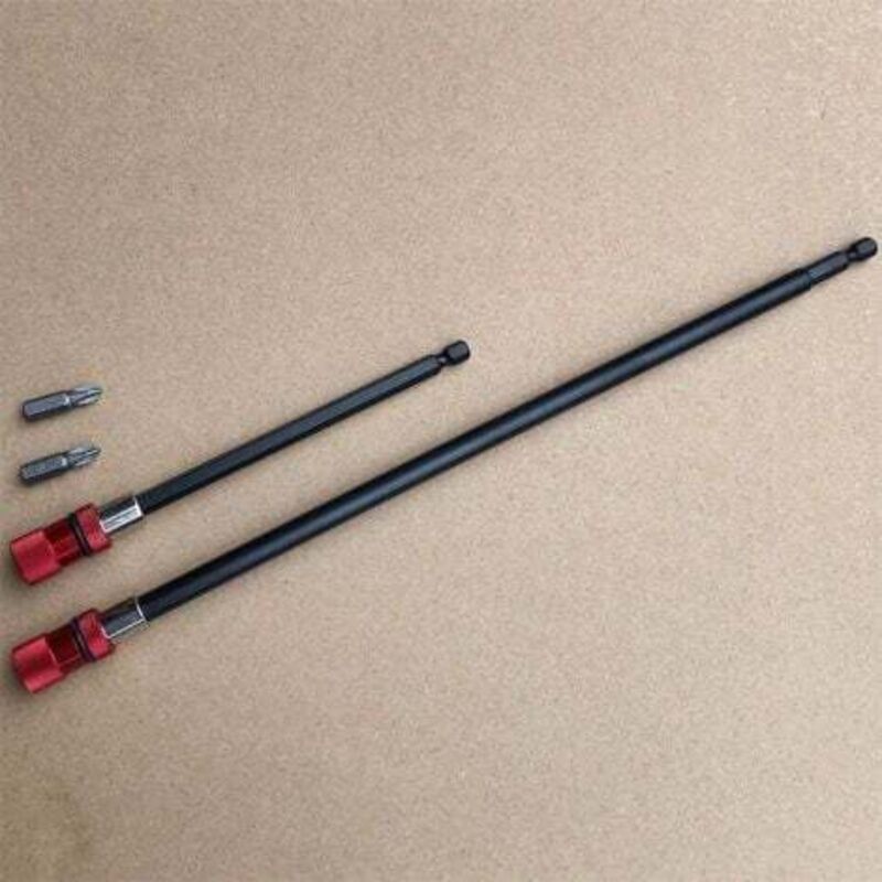 foto del prodotto pezzi portapunte magnetico 300 mm 150 mm, estensione portapunte, portapunte per cacciavite, portapunte magnetico lungo, estensione portapunte