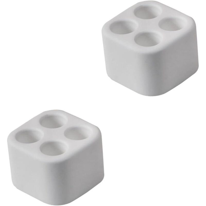 foto del prodotto pezzi portaspazzolino in fango di diatomee supporto per spazzolino in diatomee resistente mini portaspazzolino supporto per spazzolini in diatomee