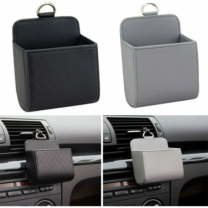 foto del prodotto pezzi scatola portaoggetti multifunzionale per auto organizer per auto per chiavi, carte di parcheggio, paghetta, banconote, portasigarette o