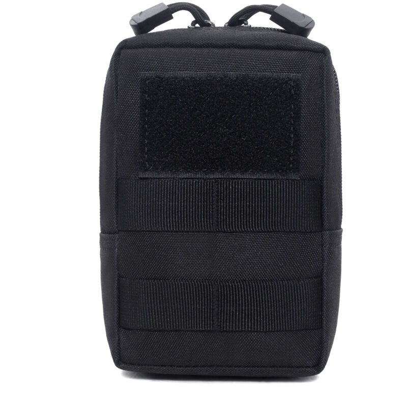 foto del prodotto pezzi tactical multifunzione molle custodia per cellulare sottile utility edc con fondina per cellulare grande taglia nera sollbry