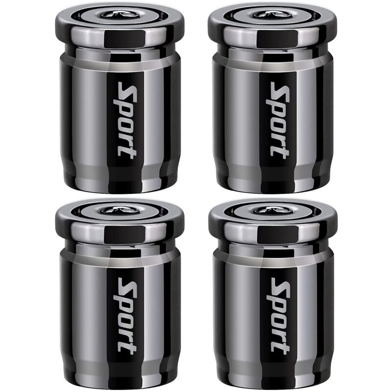 foto del prodotto pezzi tappi valvola auto, tappi valvola antifurto tappi valvola pneumatici auto con guarnizione tappi valvola di ricambio universali per auto, suv,