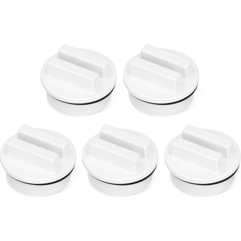 foto del prodotto pezzi tappo invernale per piscina, tappo di ritorno per piscina da 1 1 2 tappi per tubi flessibili per piscina filettati con o ring per piscine e spa