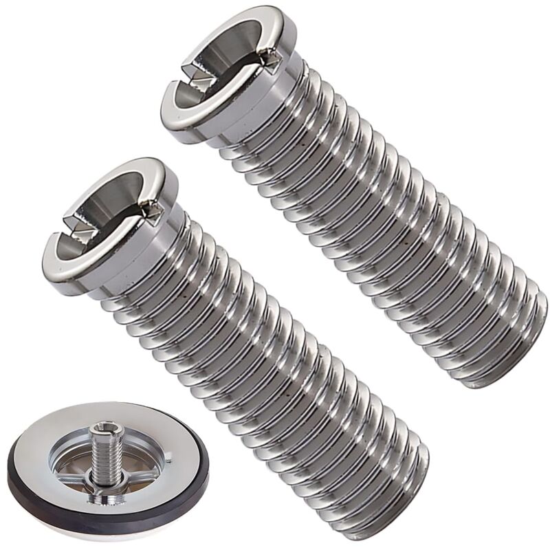 foto del prodotto pezzi viti per cestello lavello argento viti cave in acciaio inox viti di scarico, per scarico lavello cucina lavello cucina accessori lavello