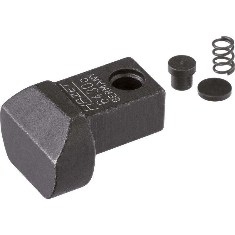 foto del prodotto pezzo a saldare ad innesto 6430c attacco quadro ad innesto 9 x 12 mm, massiccio lunghezza 25 mm