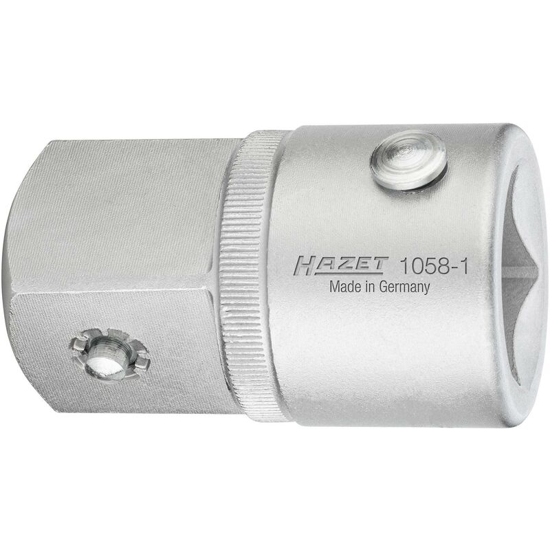 foto del prodotto pezzo di ingrandimento 1058 1 attacco quadro, cavo, 3 4 di pollice 20 mm attacco quadro, massiccio, 1 pollice 25 mm lunghezza 60,6 mm