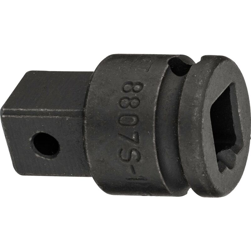 foto del prodotto pezzo di ingrandimento 8807s-1 attacco quadro, cavo, 3/8 di pollice (10 mm) attacco quadro, massiccio, 1/2 di pollice (12,5 mm) 22 mm