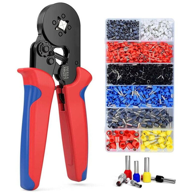 foto del prodotto pezzo hcs8 6 4 6 6 pinza per crimpare terminale tubo europeo pinza per crimpare strumento per pressatura a freddo 
