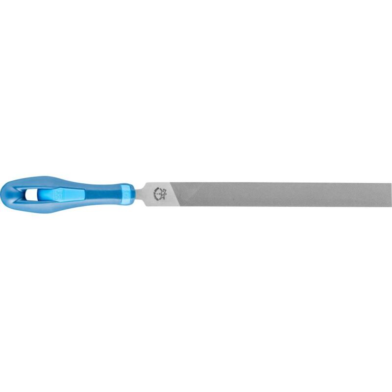 foto del prodotto pferd 11210157 lima da officina piatta a taglio 2 incl. impugnatura ergonomica lunghezza 150 mm 1 pz.