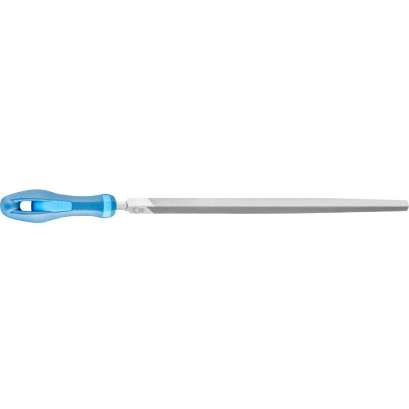 foto del prodotto pferd 11211207 lima da officina triangolare per pialla 2 incl. impugnatura ergonomica lunghezza 200 mm 1 pz.