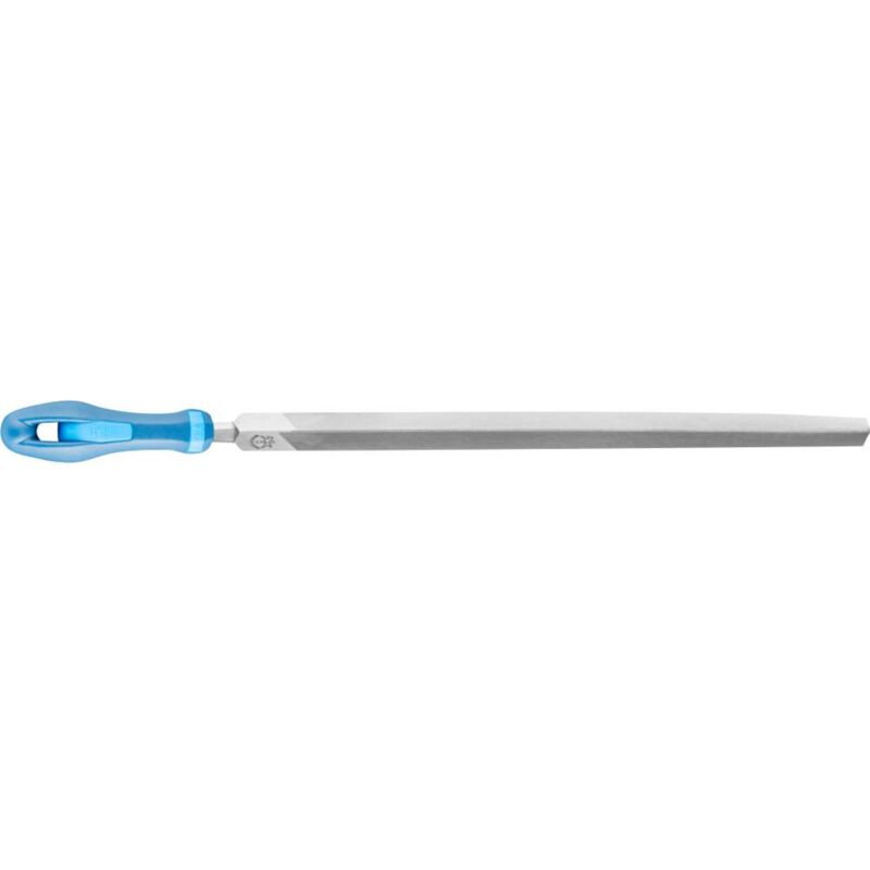 foto del prodotto pferd 11211208 lima per officina triangolare hiscreen 3 incl. impugnatura ergonomica lunghezza 200 mm 1 pz.