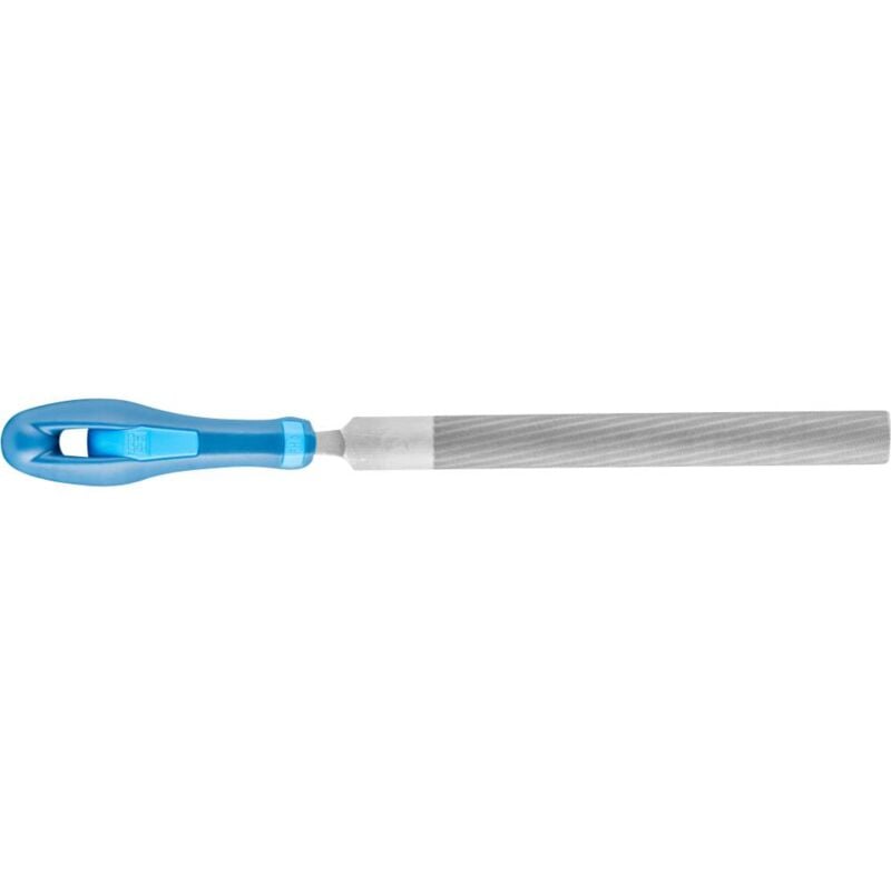foto del prodotto pferd 11235158 lima da officina a punta semitonda 3 incl. impugnatura ergonomica lunghezza 150 mm 1 pz.