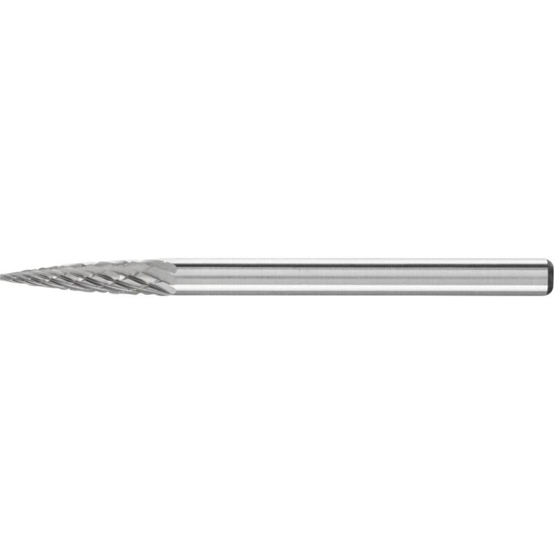foto del prodotto pferd 21222683 punta fresatrice metallo temprato archivio ovale lunghezza 43 mm dimensione, 3 mm lunghezza operativa