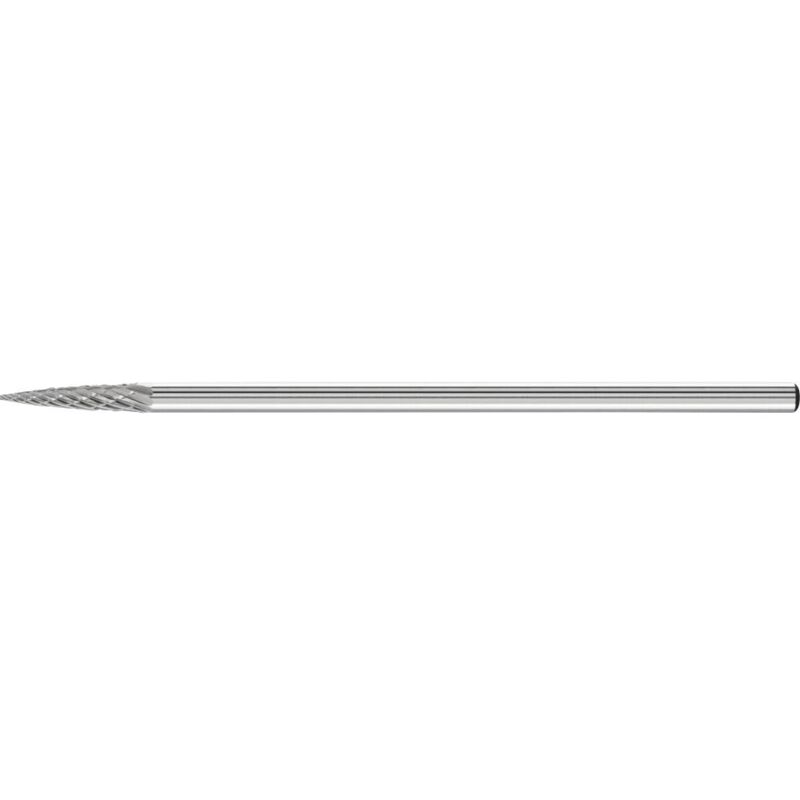 foto del prodotto pferd 21222687 punta fresatrice metallo temprato archivio ovale lunghezza 75 mm dimensione, 3 mm lunghezza operativa