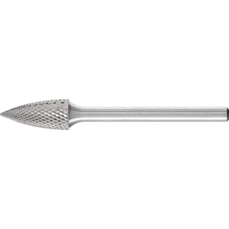 foto del prodotto pferd 21222773 punta fresatrice metallo temprato archivio ovale lunghezza 43 mm dimensione, 6 mm lunghezza operativa