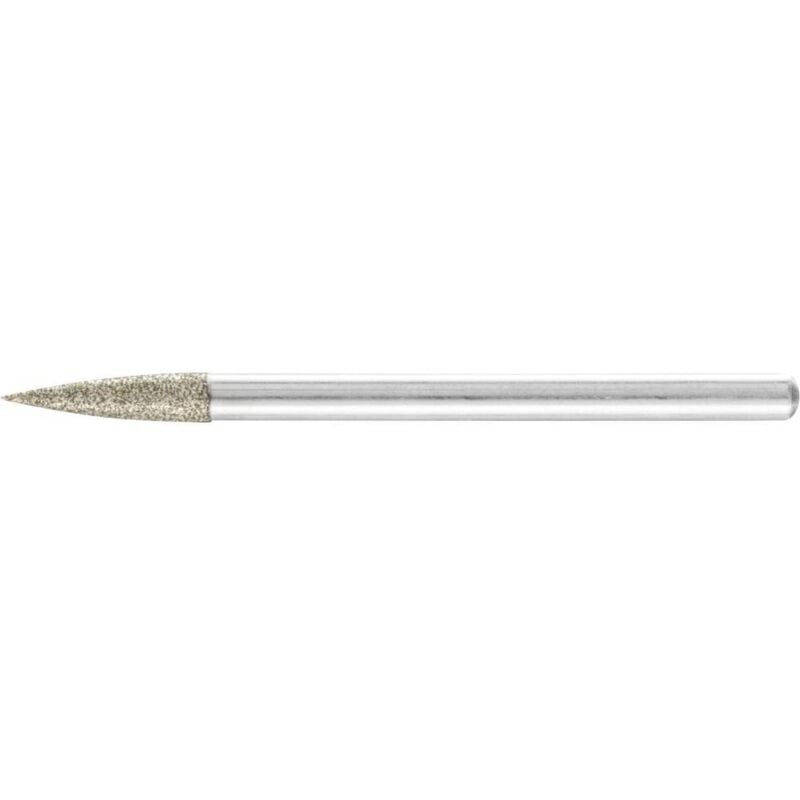 foto del prodotto pferd 36443020 punta di levigatura diamantata a sfera 6 x 6 mm 3 mm diametro 3 mm 1 pz.