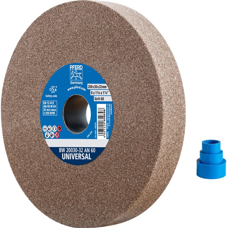 foto del prodotto pferd 39008444 disco abrasivo universale con riduttore integrato 25 20 16 mm 