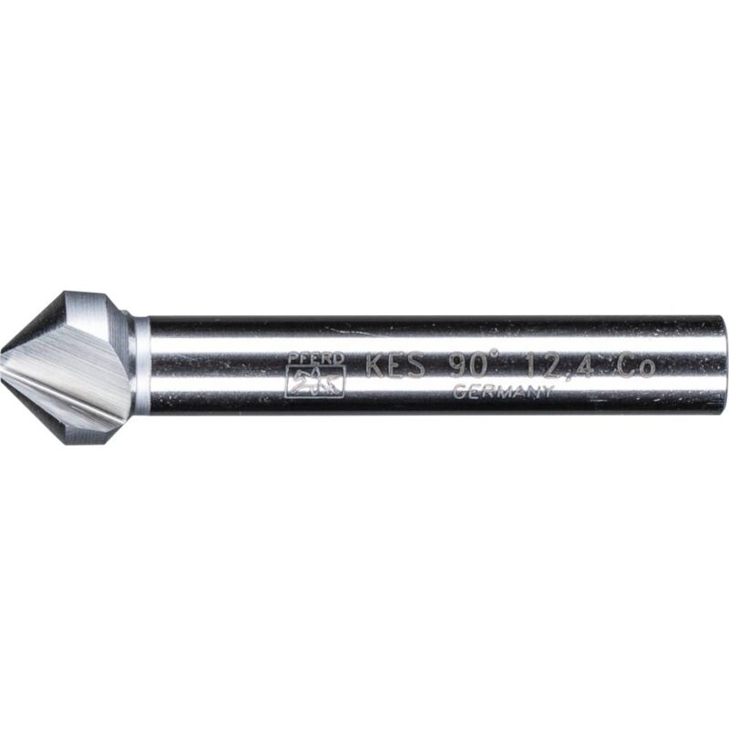 foto del prodotto pferd kes hsse din 335 c90 12,4 25202132 svasatore conico 12.4 mm hss 1 pz.