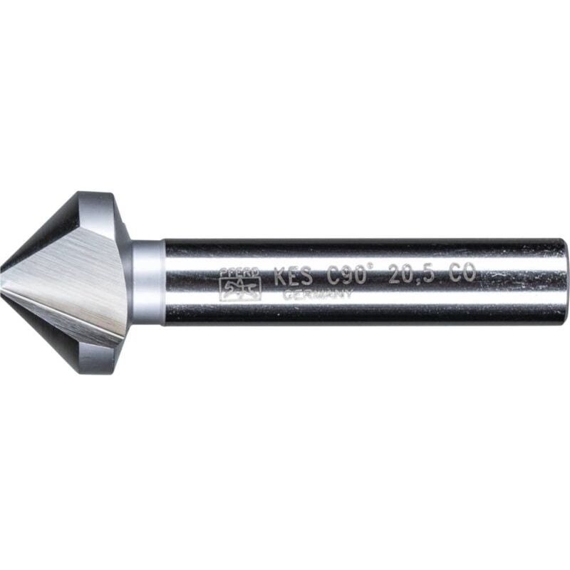 foto del prodotto pferd kes hsse din 335 c90 20,5 25202136 svasatore conico 20.5 mm hss 1 pz.