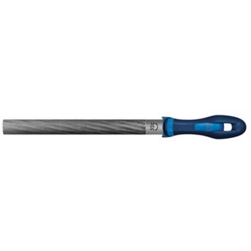 foto del prodotto pferd tools 11213207 lima per officina a forma semitonda 2 incl. impugnatura ergonomica lunghezza 200 mm 1 pz.