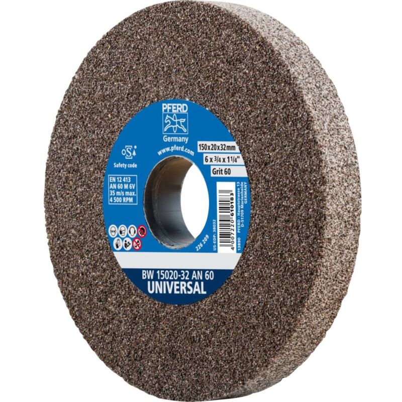 foto del prodotto pferd tools 39008423 disco per smerigliatrice diametro 150 mm foro 32 mm acciaio, acciaio inox, ghisa 1 pz.