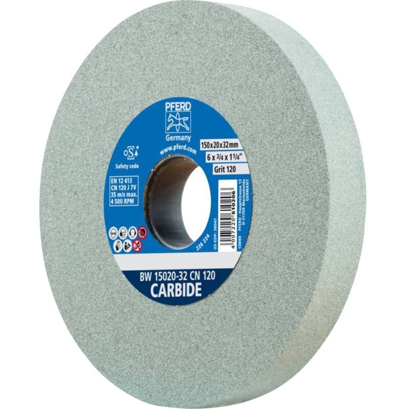 foto del prodotto pferd tools 39008425 disco per smerigliatrice diametro 150 mm foro 32 mm vetro, metallo, acciaio 1 pz.