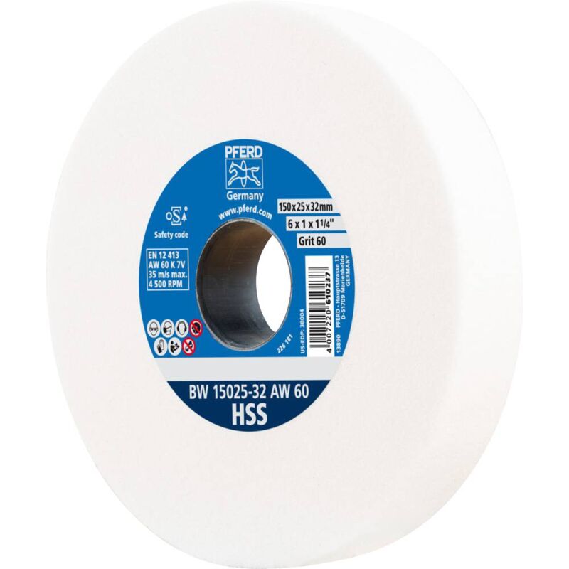 foto del prodotto pferd tools 39008428 disco per smerigliatrice diametro 150 mm foro 32 mm acciaio 1 pz.