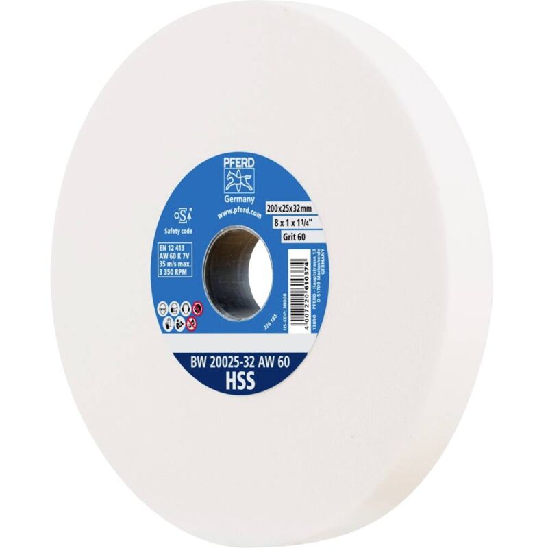 foto del prodotto pferd tools 39008442 disco per smerigliatrice diametro 200 mm foro 32 mm acciaio 1 pz.