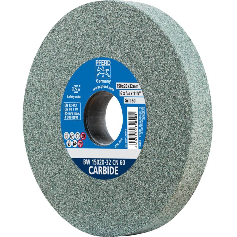 foto del prodotto pferd tools 39008570 disco per smerigliatrice diametro 150 mm foro 32 mm acciaio 1 pz.