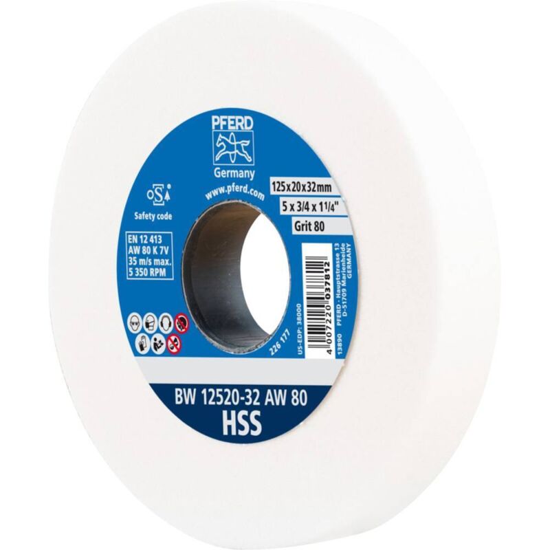 foto del prodotto pferd tools 39009698 disco per smerigliatrice diametro 125 mm foro 32 mm acciaio 1 pz.