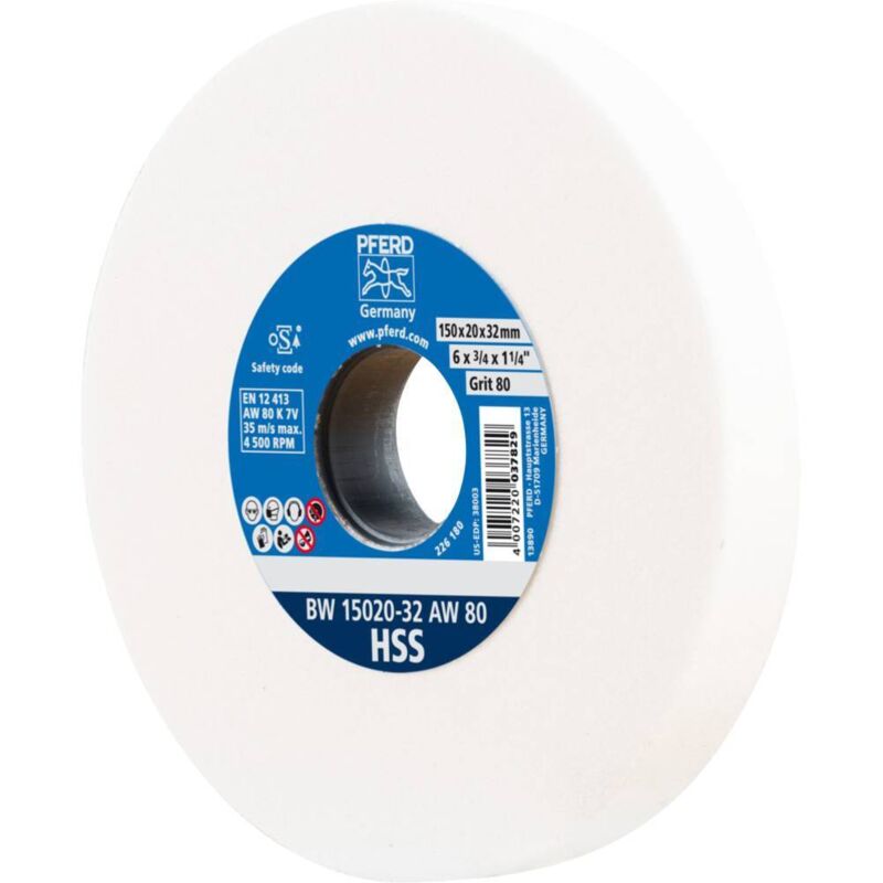 foto del prodotto pferd tools 39009699 disco per smerigliatrice diametro 150 mm foro 32 mm acciaio 1 pz.