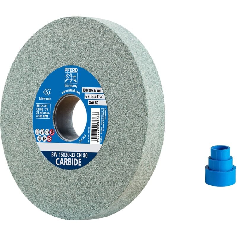 foto del prodotto pferd tools 39009724 disco per smerigliatrice diametro 150 mm foro 32 mm vetro, metallo, acciaio 1 pz.