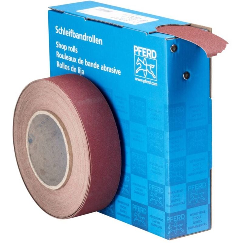 foto del prodotto pferd tools 45016415 rotolo di carta abrasiva dimensione dei grani 150 l x l 25 m x 38 mm 25 m