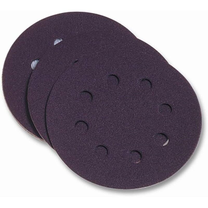 foto del prodotto pg 10 dischi abrasivi 125 con velcro grana 40