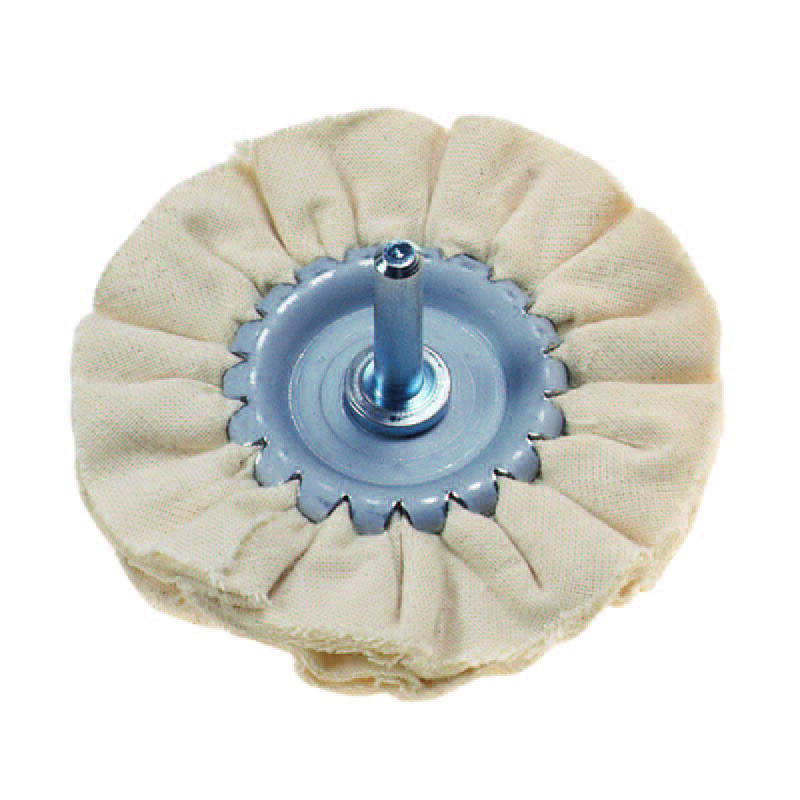 foto del prodotto pg ruote in tessuto per lucidare con codolo mm.80 codolo mm.6 339.30