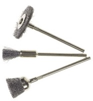 foto del prodotto pg spazzole mini assortite 3pz mm.5-12-21 art.476.00