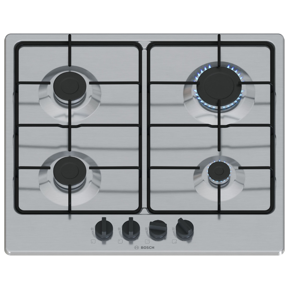 foto del prodotto pgp6b5k85 piano 4g 60 cm inox