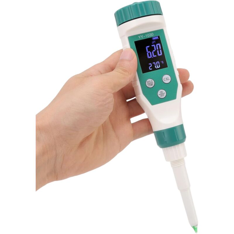 foto del prodotto ph misuratore intelligente, tester digitale di ph, tester di alcali pastosi, tester di acidit della matrice del suolo per il campionamento di