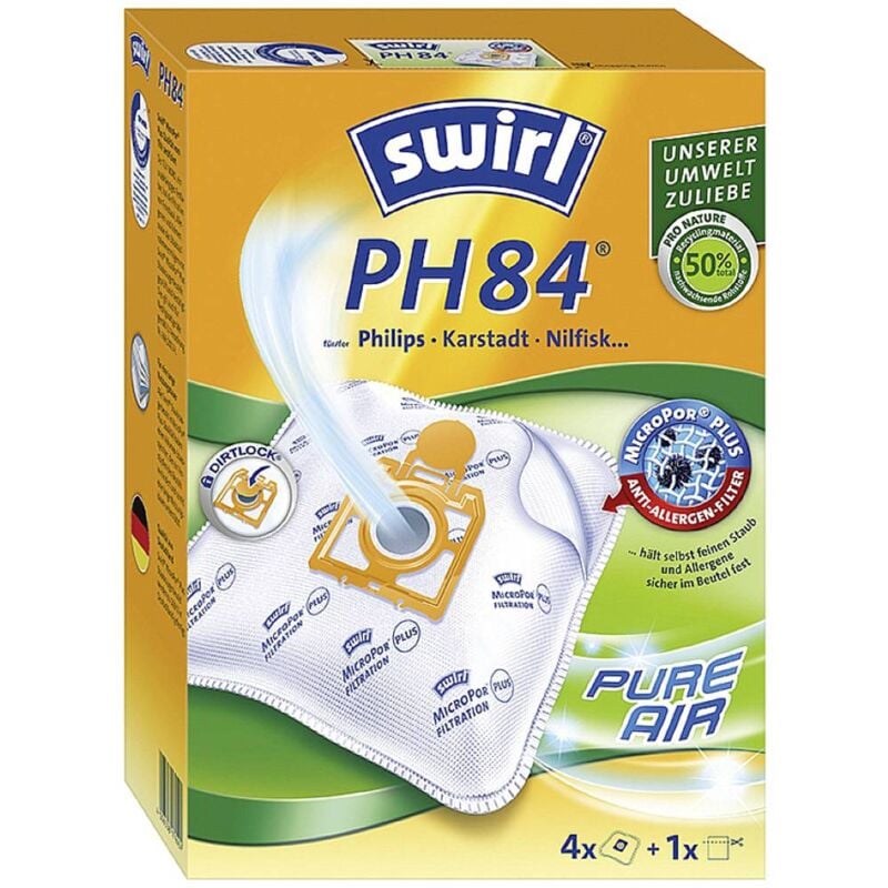foto del prodotto ph84 airspace sacchetto aspirapolvere 4 pz. swirl