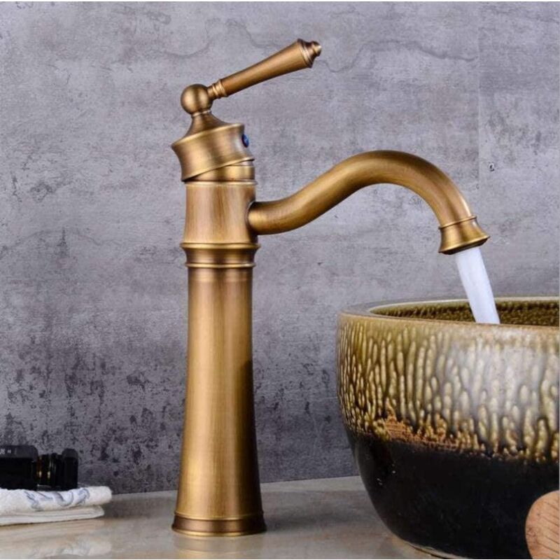 foto del prodotto phasat rubinetto per lavabo retr rubinetto per bagno girevole miscelatore per lavabo in ottone miscelatore per bagno con nuova valvola in ceramica