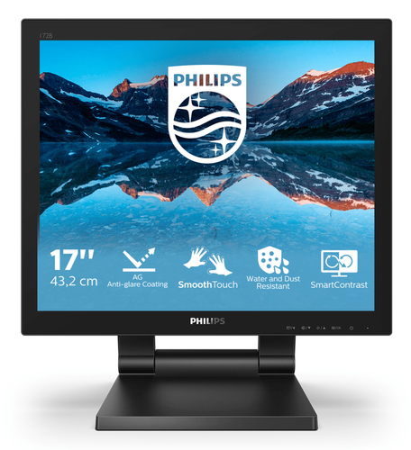 foto del prodotto philips 172b9tl 00 monitor pc 43,2 cm 17 1280 x 1024 pixel full hd lcd touch screen nero