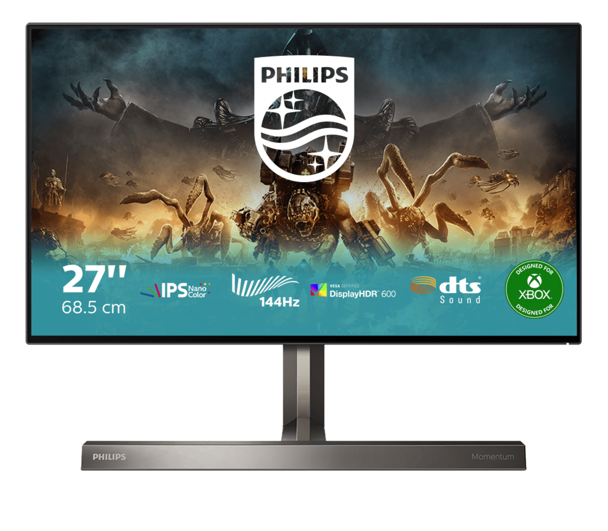 foto del prodotto philips 279m1rv 00 led display 68,6 cm 27 3840 x 2160 pixel 4k ultra hd nero