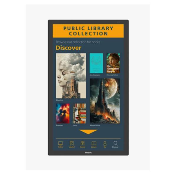 foto del prodotto philips 3000 series 43bdl3751t 00 visualizzatore di messaggi pannello piatto interattivo 108 cm 42.5 lcd wi fi 450 cd m 4k ultra hd nero touch screen processore integrato android