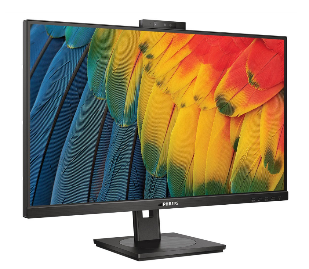 foto del prodotto philips 5000 series 24b1u5301h 00 led display 60,5 cm 23.8 1920 x 1080 pixel full hd lcd nero