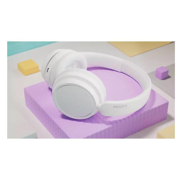 foto del prodotto philips 5000 series tah5209wt 00 cuffia e auricolare wireless a padiglione musica e chiamate bluetooth bianco