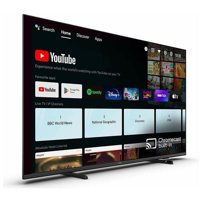 foto del prodotto philips 50hfl4518u-12 hotel tv 50 pollici 4500 series android tv uhd grigio