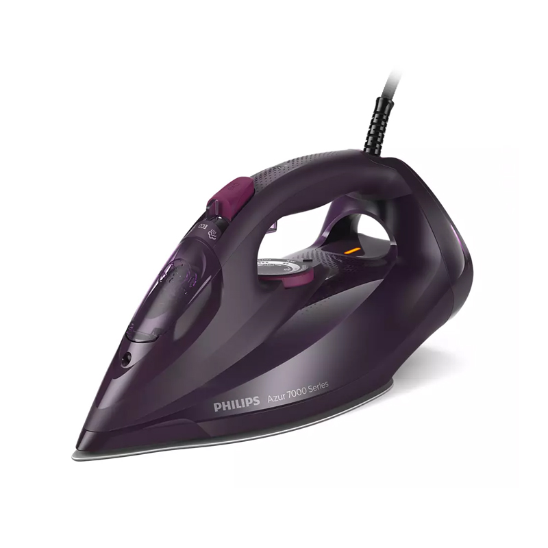 foto del prodotto philips 7000 series dst7061 30 ferro da stiro hv viola scuro magic