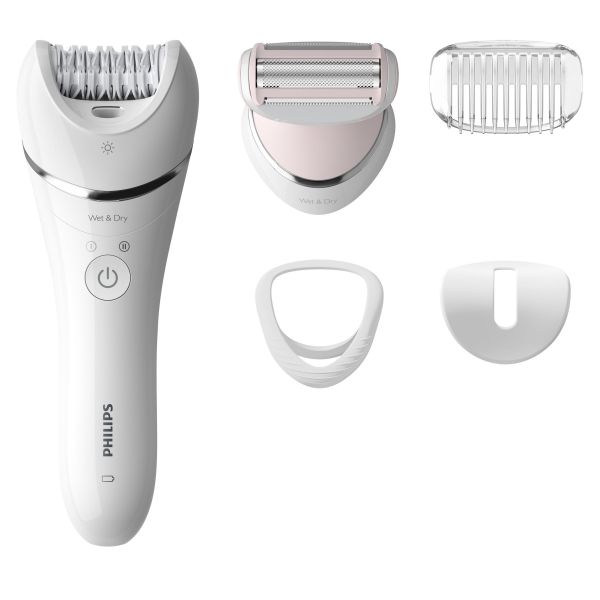 foto del prodotto philips 8000 series epilator series 8000 bre710 00 epilatore wet dry